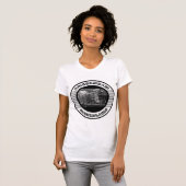 T-SHIRT AMSTERDAM NOIR ET BLANC (Devant entier)