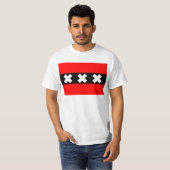 T-shirt Amsterdam, Pays-Bas (Devant entier)