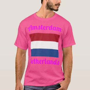 T-shirt Amsterdam Pays-Bas - Imprimantes stylish