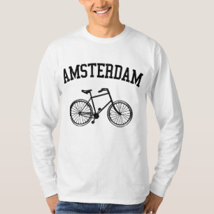 T-shirt Amsterdam - Pays-Bas Vélo Vélo Holland Cadeau