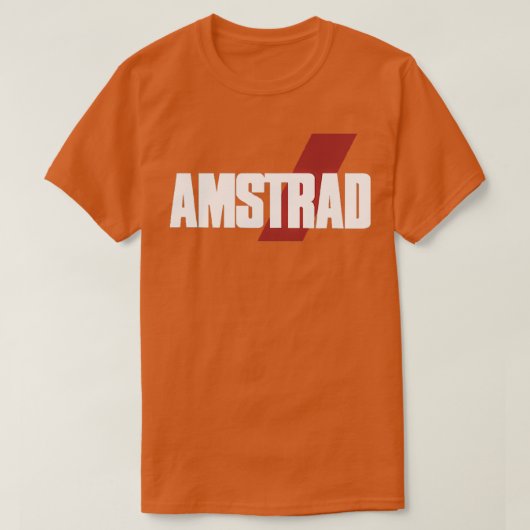 T-shirt Amstrad Transparent (Design devant)