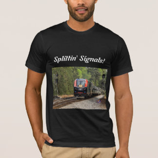 T-shirt Amtrak Splittin' Signals