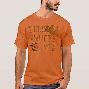 T-shirt Amucks Zéro Drôle Donné Mignonne Amuck Avec Hauteu