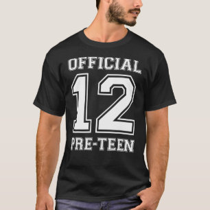 T-shirt Amusant 12e anniversaire 12 ans 2010 Officiel 12 P