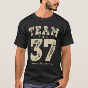 T-shirt Amusant 37e anniversaire âge 37 ans