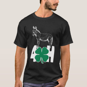 T-shirt Amusant 4-H Amour Donkey Ou Burro Shirt