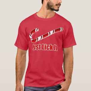 T-shirt Amusant Adulte Humor Naughty Sucre de canne de Noë