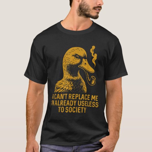 T-shirt Amusant Ai ne peut pas me remplacer Je suis déjà i (Devant)