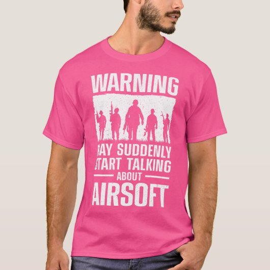 T-shirt Amusant Airsoft Art Pour Hommes Femmes Tactique Ai (Devant)