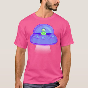 T-shirt Amusant Alien T T T Shirt Alien Enlèvement Uf