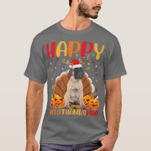 T-shirt Amusant Amoureux des chiens Bullmastiff Happy Bull