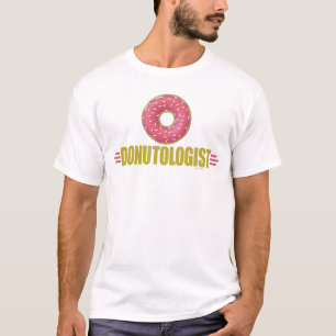 T-shirt Amusant âpre le foin de donut