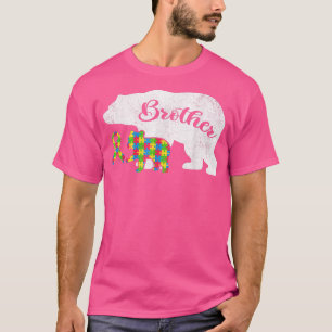 T-shirt Amusant Autisme Porteur Chemises Frères, Homme Aut