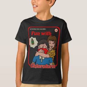T-shirt Amusant Avec Chloroforme Vintage Childgame Horror 