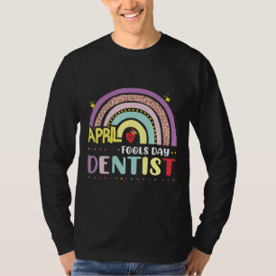 T-shirt Amusant Avril Foutaise S Day Pour Dentiste Autisme