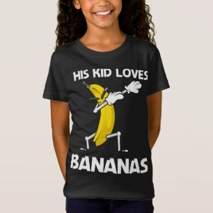T-Shirt Amusant Banana Art Pour Enfants Garçons Fruit Berr
