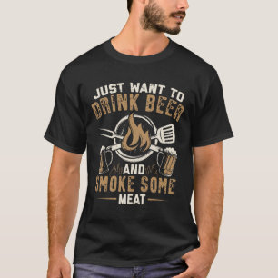 T-shirt Amusant Barbecue Cuisinier Maître Grill Rbecue Ama