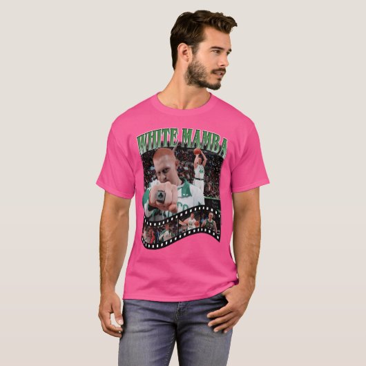 T-shirt Amusant Brian Scalabrine White Mamba (Devant entier)