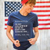 T-shirt Amusant Camp d'initiation de maman militaire à par