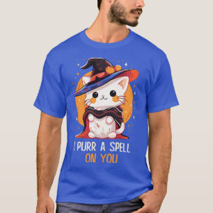 T-shirt Amusant chat pun sorcier sort Graphique Hommes Enf