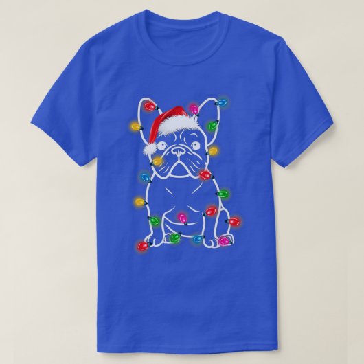T-shirt Amusant Chien Chien à Chien à Chien Lumières de No (Design devant)