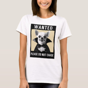 T-shirt Amusant Chihuahua Vampire Éffrayant Halloween