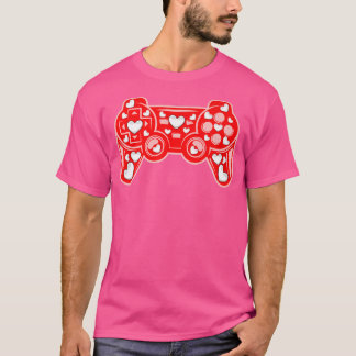 T-shirt Amusant Coeurs Vidéo Jeu Lover Matching Vale Sport