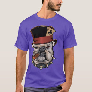 T-shirt Amusant Cool Bulldog Amoureux des chiens Halloween