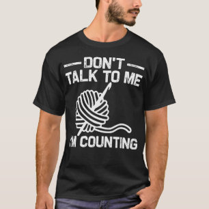 T-shirt Amusant Crochet Tricoteur Crochet