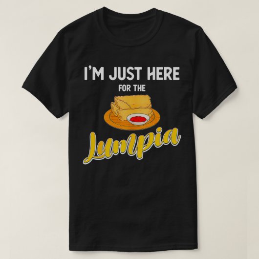 T-shirt Amusant Cuisinier Philippin Iu2019m Juste Ici Pour (Design devant)