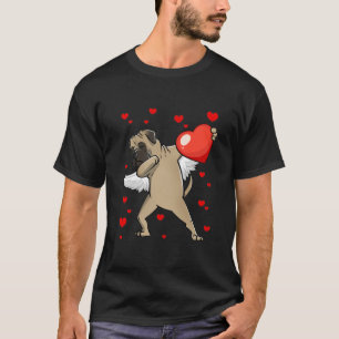 T-shirt Amusant Dabbing Bullmastiff Chien Coeur Saint Vale
