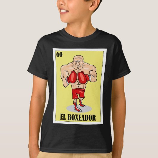 T-shirt Amusant design de boîte mexicaine - El Boxeador 1 (Devant)