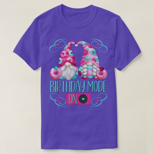 T-shirt Amusant Donut Mode Anniversaire Motif Pour Donut L (Design devant)