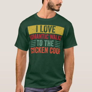 T-shirt Amusant du Jardin de poulet