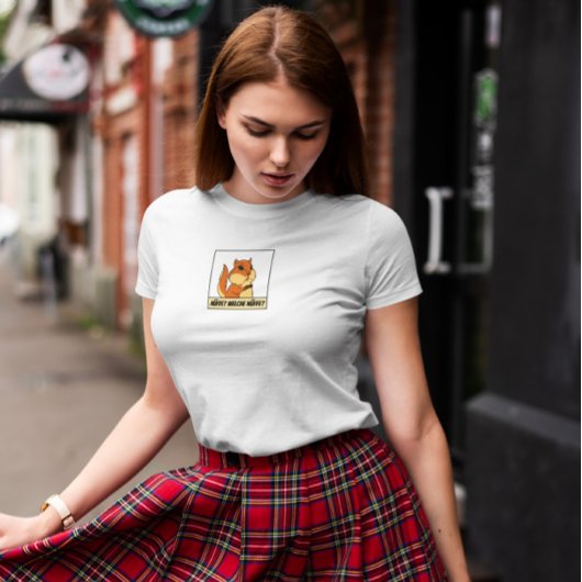 T-shirt Amusant écureuil allemand