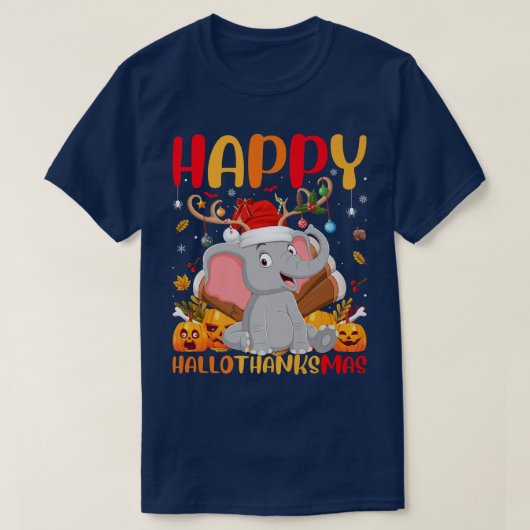T-shirt Amusant éléphant Amoureux des animaux mignon éléph (Design devant)