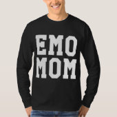 T-shirt Amusant Emo Maman Goth Punk Mère's Day Cadeau (Devant)