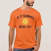 T-shirt Amusant et captivant "C'est une pause estivale pou (Devant)