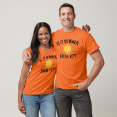 T-shirt Amusant et captivant "C'est une pause estivale pou (Unisexe)