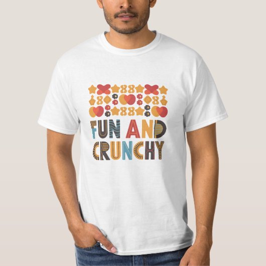 T-shirt Amusant et croustillant (Devant)
