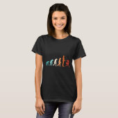 T-shirt Amusant Évolution Grillation Barbecue Grill Lover (Devant entier)
