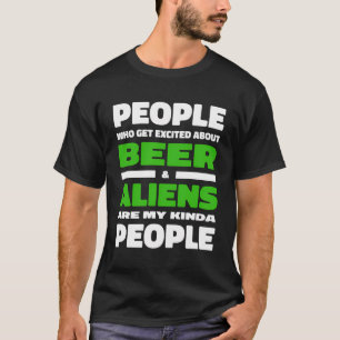T-shirt Amusant Extraterrestrial Ufo - Saucer Spacship Ali