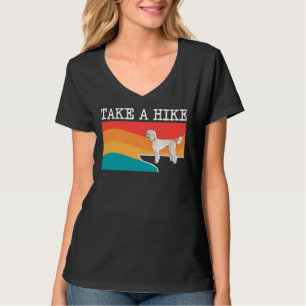 T-shirt Amusant Faire Une Randonnée Poodle Randonnée Graph