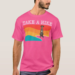 T-shirt Amusant Faire Une Randonnée Sloughi Randonnée Grap