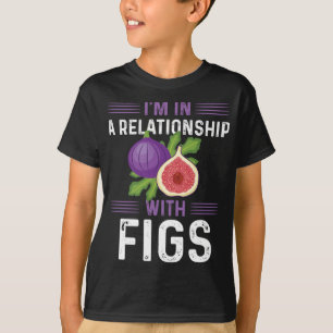 T-shirt Amusant Fig Design végétarien Figues Plante