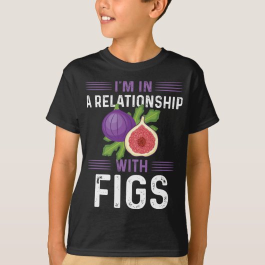 T-shirt Amusant Fig Design végétarien Figues Plante (Devant)