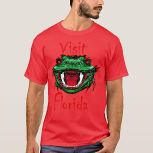 T-shirt Amusant Floride Design Visite Floride Sarcastique