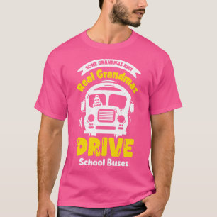 T-shirt Amusant Grandma School Bus Driver Grand-mère Cadea