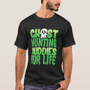 T-shirt Amusant Halloween Fantômes De Chasse Buddies Pour