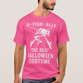 T-shirt Amusant Halloween Pun pêcheur Pêche Halloween Co